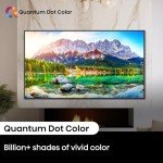 Hisense 100-Inch Class QD7 Series QLED 4K UHD Google Smart TV (100QD7N, 2024 Model) - QLED, Native 144Hz, Motion Rate 240, Direct Full Array, Game Mode Pro, Alexa Compatibility