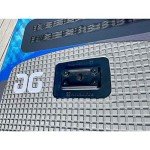 AQUAGLIDE Inflatable Stand Up Paddle Board with Premium SUP Accessories - Backpack, Leash, and Hand Pump - Roam 12.5' ISUP, Multicolor (585421104)