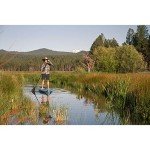 AQUAGLIDE Inflatable Stand Up Paddle Board with Premium SUP Accessories - Backpack, Leash, and Hand Pump - Roam 12.5' ISUP, Multicolor (585421104)