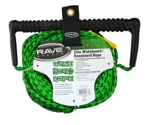 RAVE Sports 75' 3-Section Wakeboard/Kneeboard Rope w/EVA Swirl Grip - Elite