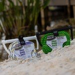 RAVE Sports 75' 3-Section Wakeboard/Kneeboard Rope w/EVA Swirl Grip - Elite