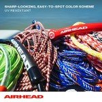 Airhead Trick Handle Wakeboard Rope, 4 Sections, 75-Feet, Red