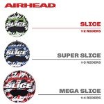 Airhead Slice, 1-2 Rider Towable Tube for Boating