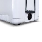 ENGEL 60 QT Ultra-Light Injection Molded Cooler - Ice Chest Keeps Ice up to 7 Days - Large Cooler Includes Wire Basket, Divider and Built-in Bottle Opener - White with Dark Grey Interior (White)
