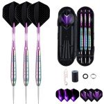 Sanfeng 24g Steel Tip Darts Set with Accessories
