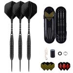 Professional Steel Tip Darts Set with Accessories