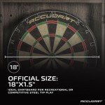 Accudart Armada Dartboard Cabinet Set with Wall Mount