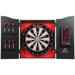 Dartboard with Cabinet and Electronic Scoreboard