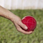 Bocce Ball Set - 100mm, Green, Red, White