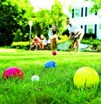 Franklin Sports Outdoor Bocce Set - 8 Balls & Pallino