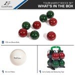 Superior Resin Bocce Ball Set with Carry Case