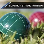 Superior Resin Bocce Ball Set with Carry Case