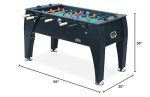 KICK Legend 55" Black Foosball Table