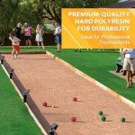 JOLORLY Regulation Bocce Ball Game Set 107mm