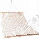 Double Quilted Fabric Hammock for Two
