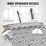 VEVOR Double Hammock with Stand and Pillow