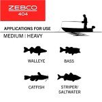 Zebco 404 Fishing Rod and Reel Combo Set