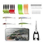 Fishing Rod & Reel Combo with Lures & Bag
