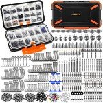 Fishing Tackle Box Kit with 397 Accessories