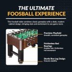 Primo 56-In Foosball Table for Game Room