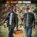 “PLUSINNO 3-Layer Tackle Box with Fishing Essentials”