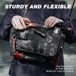 Fishing Backpack with Rod Holder & Tackle Box