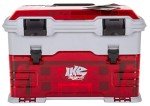 Flambeau Tackle Box with Tuff Tainers - Red/Gray
