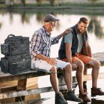 Fishing Backpack with Rod Holders and Cooler