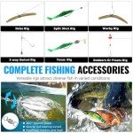 Fishing Tackle Kit with Box and Accessories