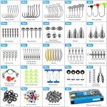 Fishing Tackle Kit with Box and Accessories