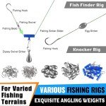 Fishing Tackle Kit with Box and Accessories