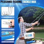 Fishing Tackle Kit with Box and Accessories