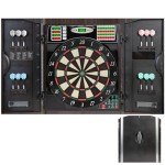 Titanium 5400 Electronic Dartboard & Cabinet Set