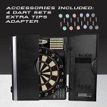 Titanium 5400 Electronic Dartboard & Cabinet Set