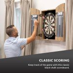 DMI Sports Dublin Dartboard Cabinet Set