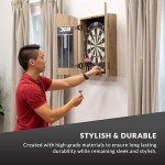 DMI Sports Dublin Dartboard Cabinet Set