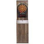 LED Light-Up Rustic Stand-Up Arcade Cabinet