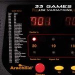 LED Light-Up Rustic Stand-Up Arcade Cabinet