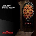 LED Light-Up Rustic Stand-Up Arcade Cabinet