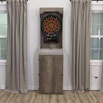 LED Light-Up Rustic Stand-Up Arcade Cabinet