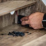 LED Light-Up Rustic Stand-Up Arcade Cabinet