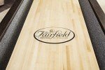 Playcraft Brazos River 14' Weathered Black Pro-Style Shuffleboard Table