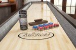 Playcraft Brazos River 14' Weathered Black Pro-Style Shuffleboard Table