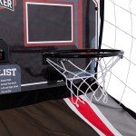 TRIUMPH SPORTS USA Play Maker Double Shootout Basketball Game Includes 4 Game-Ready Basketballs and Air Pump and Needle, Black