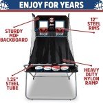 Pop-A-Shot Official Dual Shot Sport Arcade Basketball Game (Black and Blue)