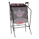 TRIUMPH SPORTS USA Play Maker Double Shootout Basketball Game Includes 4 Game-Ready Basketballs and Air Pump and Needle, Black