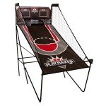 TRIUMPH SPORTS USA Play Maker Double Shootout Basketball Game Includes 4 Game-Ready Basketballs and Air Pump and Needle, Black