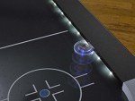 Triumph Sports Lumen-X Lazer 6' Interactive Air Hockey Table Featuring All-Rail LED Lighting and In-Game Music