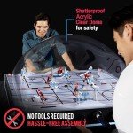 MD Sports Dome Hockey Table with Electronic Scorer, Bubble Hockey