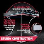 MD Sports Dome Hockey Table with Electronic Scorer, Bubble Hockey